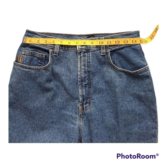 Vintage original LOIS blue jeans, high waist Mom jeans. Made in Canada, … - Picture 13 of 16